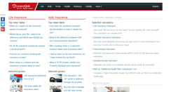 Desktop Screenshot of insuranceqna.com